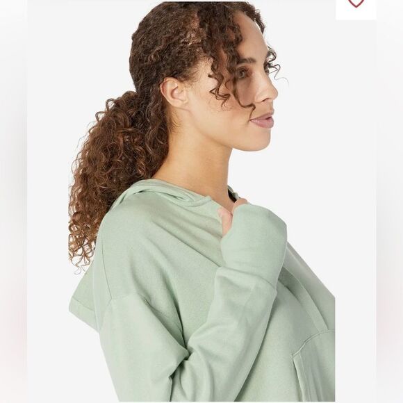 Sweaty Betty After Class Relaxed Hoodie in Salix Green 4 - Picture 3 of 11